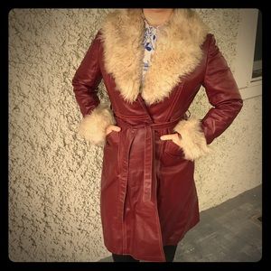 Vintage Leather Coat